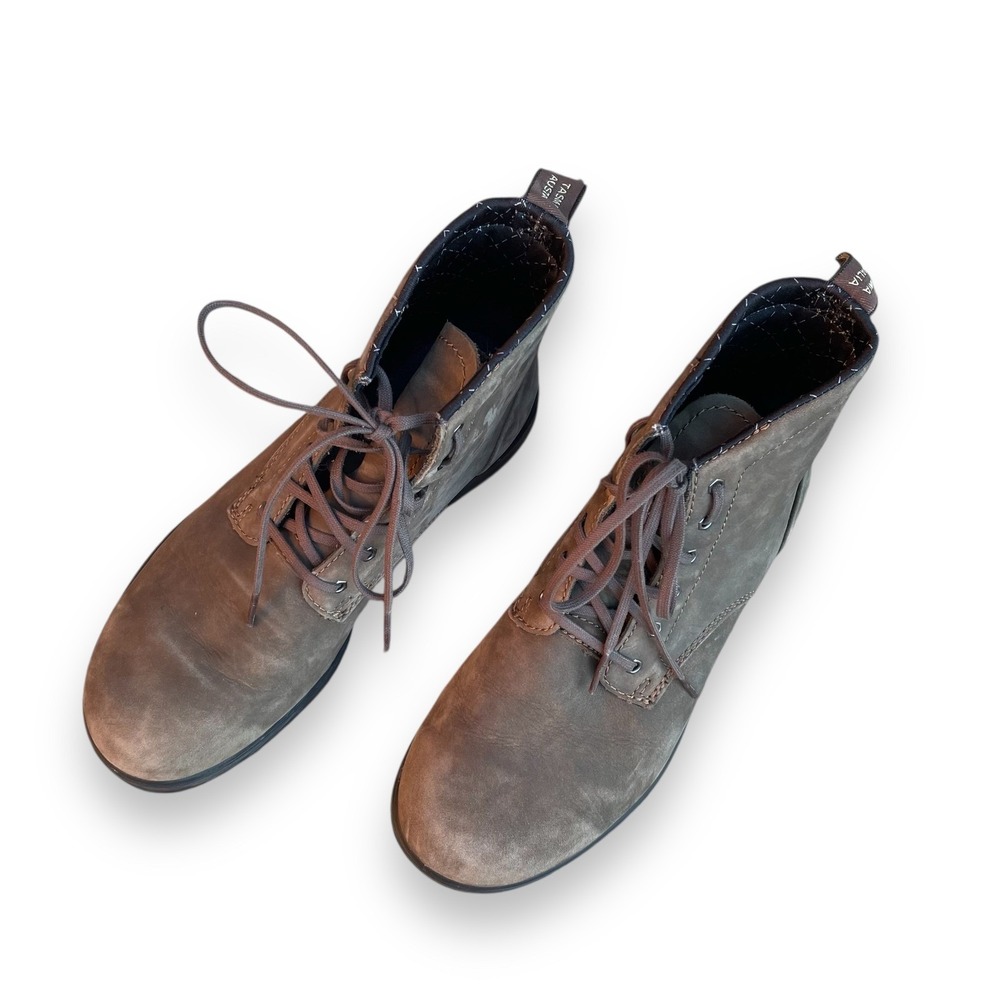Blundstone 1930 Rustic Brown Leather Lace Up Ankle Boots Women's Size 8 / AU 5